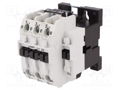 CI 25 230V AC_Contactor:3-pole; NO x3; 230VAC; 25A; DIN