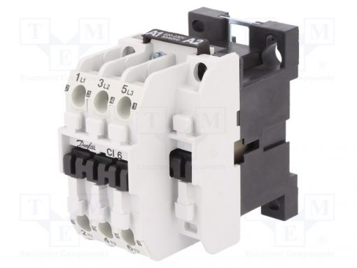 CI 6 230V AC_Contactor:3-pole; NO x3; 230VAC; 6A; DIN