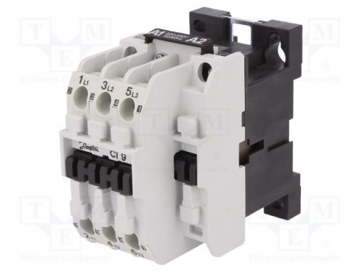 CI 9 230V AC_Contactor:3-pole; NO x3; 230VAC; 9A; DIN