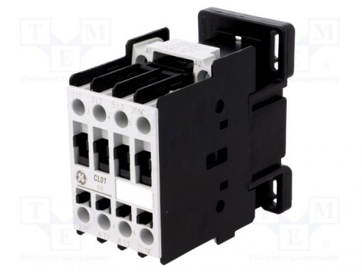 CL01A301T6_Contactor:3-pole; NO x3; Auxiliary contacts: NC; 230VAC; 12A; CL