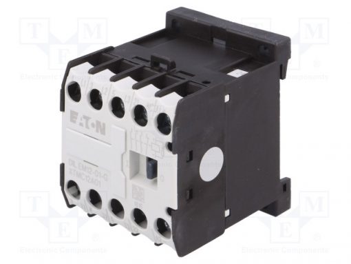 DILEM12-01-G(24VDC)_Contactor:3-pole; NO x3; Auxiliary contacts: NC; 24VDC; 12A; DIN