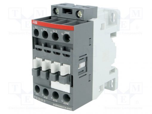 1SBL157001R4101_Contactor:3-pole; NO x3; Auxiliary contacts: NC; 24÷60VAC; 12A