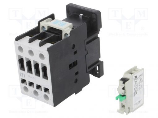 CEM25.10-230V-50/60HZ_Contactor:3-pole; NO x3; Auxiliary contacts: NO; 230VAC; 25A; CEM