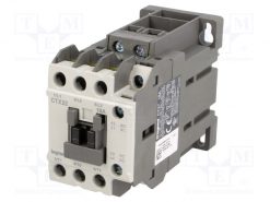 CTX3 3P 18A 1NO1NC  24V DC_Contactor:3-pole; NO x3; Auxiliary contacts: NO + NC; 24VDC; 18A