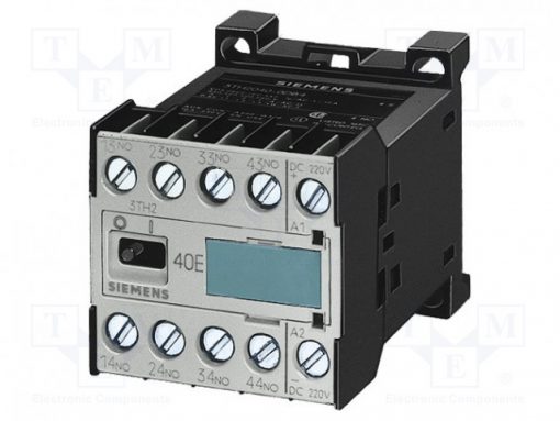 3TH2022-0AP0_Contactor:4-pole; NC x2 + NO x2; 230VAC; 4A; DIN