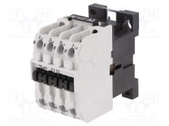 CI 12 230V AC 4P_Contactor:4-pole; NO x4; 230VAC; 12A; DIN