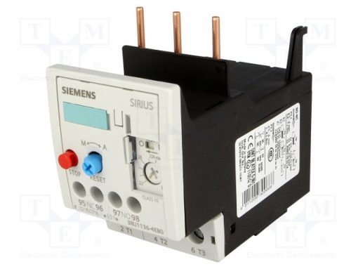 3RU1136-4EB0_Thermal relay; Series:3RT10; Size: S2; Auxiliary contacts: NC