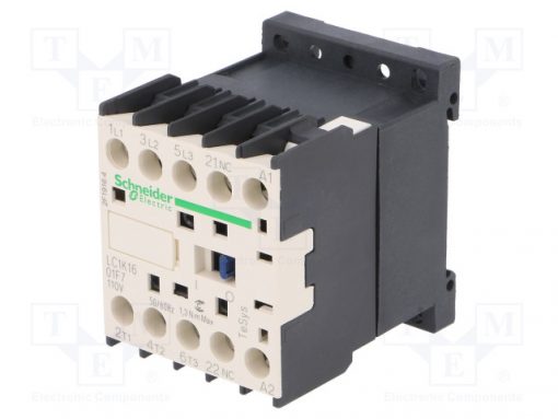 LC1K1601F7_Contactor:3-pole; NO x3; Auxiliary contacts: NC; 110VAC; 16A; 690V