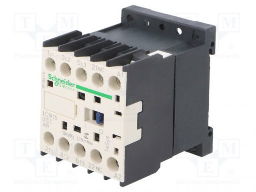 LC1K1601D7_Contactor:3-pole; NO x3; Auxiliary contacts: NC; 42VAC; 16A; 690V