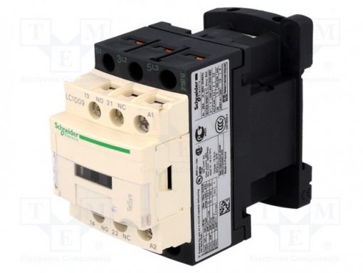 LC1D09M7_Contactor:3-pole; NO x3; Auxiliary contacts: NC