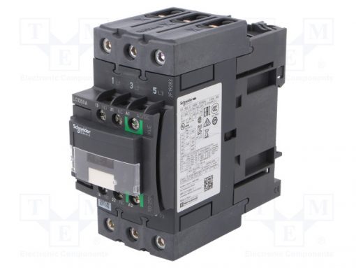 LC1D50AKUE_Contactor:3-pole; NO x3; Auxiliary contacts: NO + NC; 100÷250VAC