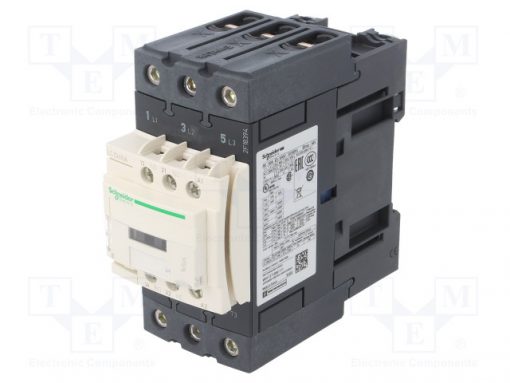 LC1D65AB5_Contactor:3-pole; NO x3; Auxiliary contacts: NO + NC; 24VAC; 65A