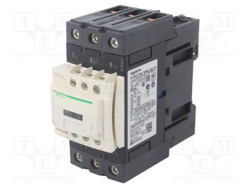 LC1D40AE5_Contactor:3-pole; NO x3; Auxiliary contacts: NO + NC; 48VAC; 40A