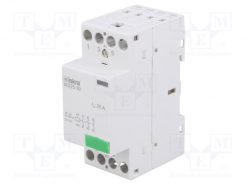 30.046.888_Contactor:3-pole installation; NO x3; 24VAC; 24VDC; 25A; DIN; IKD