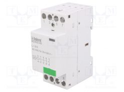 30.046.884_Contactor:4-pole installation; NO x4; 24VAC; 24VDC; 32A; DIN; IKD