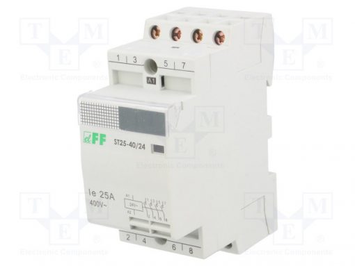 ST25-40-24V_Contactor:4-pole installation; NO x4; 24VAC; 25A; DIN