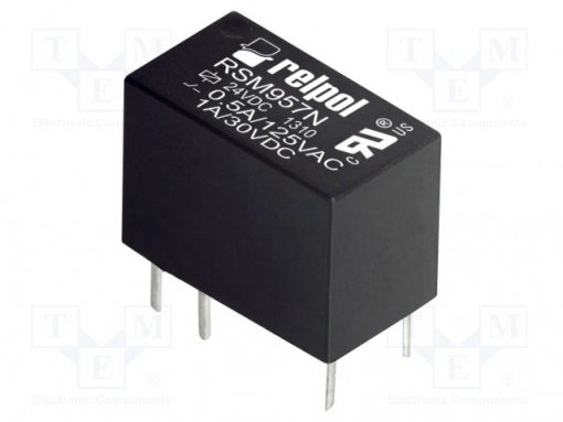 RSM957N-0111-85-S024_Relay: electromagnetic; SPDT; Ucoil:24VDC; 0.5A/125VAC; 1A/30VDC