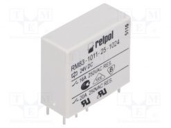 RM83-1011-25-1024_Relay: electromagnetic; SPDT; Ucoil:24VDC; 16A/250VAC; 16A/24VDC