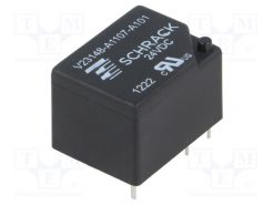 3-1393203-1_Relay: electromagnetic; SPDT; Ucoil:24VDC; 5A/250VAC; 5A/24VDC; 5A