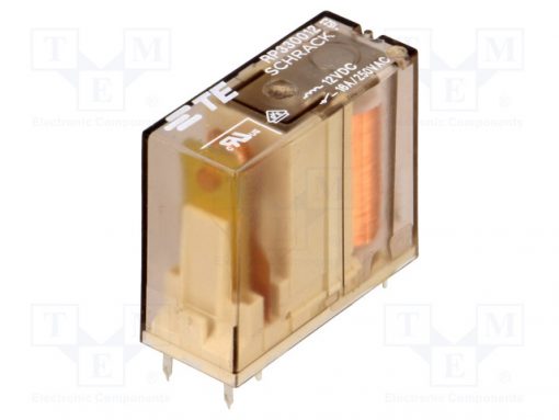 4-1393230-7_Relay: electromagnetic; SPST-NO; Ucoil:12VDC; 16A/250VAC; 270Ω