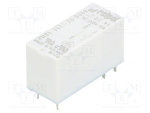 RM85-3021-25-S009_Relay: electromagnetic; SPST-NO; Ucoil:9VDC; 16A/250VAC; toff:3ms