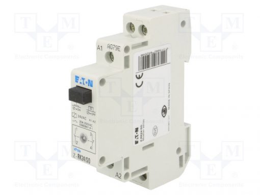 Z-RK24/SO_Relay: installation; monostable; NC + NO; Ucoil:24VAC; 20A; IP20