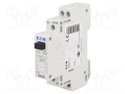 Z-R24/OO_Relay: installation; monostable; NC; Ucoil:24VAC; 17.5x90x60mm