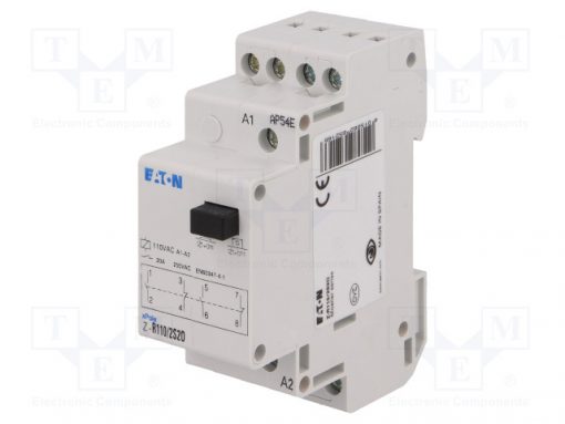 Z-R110/2S2O_Relay: installation; monostable; NC x2 + NO x2; Ucoil:110VAC