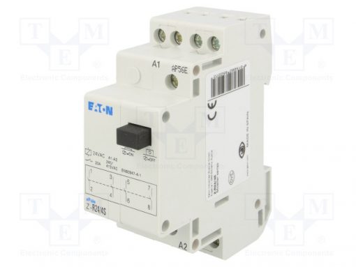 Z-R24/4S_Relay: installation; monostable; NO x4; Ucoil:24VAC; 17.5x90x60mm