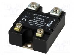 WG660D110Z_Relay: solid state; Ucntrl:3÷32VDC; 110A; 24÷660VAC; -20÷80°C