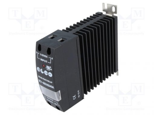 SC1-30D25240A_Relay: solid state; Ucntrl:3÷32VDC; 25A; 24÷240VAC; DIN