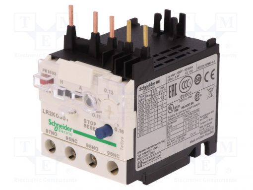 LR2K0301_Thermal relay; Series: TeSys K; Auxiliary contacts: NO + NC