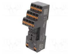 SU4S-21L_Βάση; 8A; 300VAC; για ράγα DIN; -40÷70°C; Φορτ.AC @R: 8A/300VAC