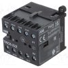 TKC6-22Z 17-32V DC_Επαφέας: 4 πόλων; NC x2 + NO x2; 17÷32VDC; 4A; TKC6; -30÷70°C