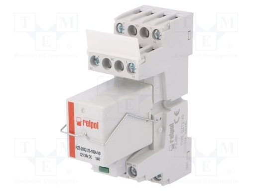 PIR2T-024DC-M41G-V0_Ρελέ: Διεπαφών; DPDT; Uπηνίου: 24VDC; 12A; 12A/250VAC; 12A/24VDC