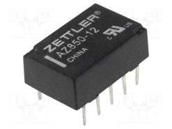 AZ850-12_Ρελέ: Ηλεκτρομαγνητικός; DPDT; Uπηνίου: 12VDC; 1A; 0