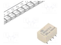 HFD4/12-SR_Ρελέ: Ηλεκτρομαγνητικός; DPDT; Uπηνίου: 12VDC; 2A; 0