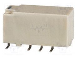 TX2SA-12V_Ρελέ: Ηλεκτρομαγνητικός; DPDT; Uπηνίου: 12VDC; Iεπαφών max: 2A