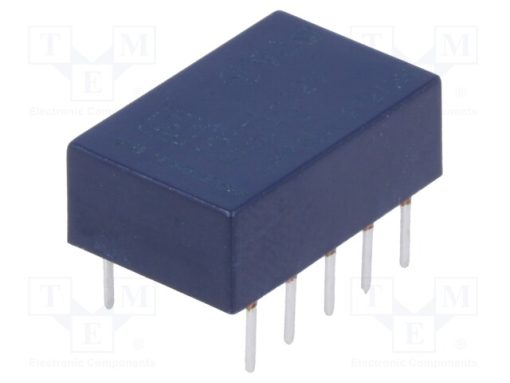 TQ2-L-12V_Ρελέ: Ηλεκτρομαγνητικός; DPDT; Uπηνίου: 12VDC; Iεπαφών max: 2A