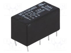 1462000-7_Ρελέ: Ηλεκτρομαγνητικός; DPDT; Uπηνίου: 12VDC; max.250VAC; Σήματος