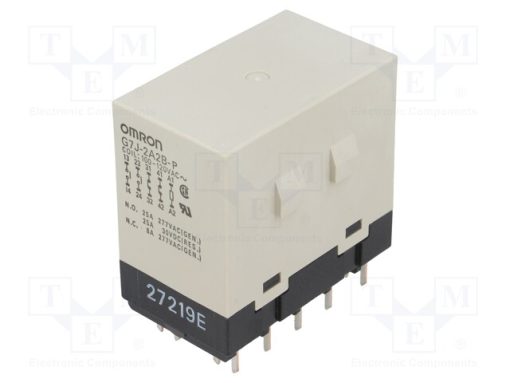 G7J-2A2B-P 100/120VAC_Ρελέ: Ηλεκτρομαγνητικός; DPST-NO + DPST-NC; Uπηνίου: 120VAC; 25A