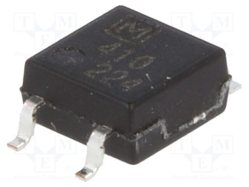 AQY410SJ_Ρελέ: Ημιαγωγικό; Iοδήγ μέγ: 3mA; 120mA; max.350VAC; max.350VDC