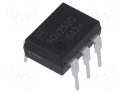 AQV252G_Ρελέ: Ημιαγωγικό; Iοδήγ μέγ: 3mA; 2500mA; max.60VAC; max.60VDC