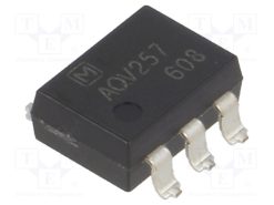 AQV257A_Ρελέ: Ημιαγωγικό; Iοδήγ μέγ: 3mA; 250mA; max.200VAC; max.200VDC