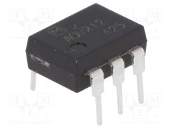 AQV212_Ρελέ: Ημιαγωγικό; Iοδήγ μέγ: 3mA; 550mA; max.60VAC; max.60VDC; DIP6