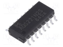 AQS221N2S_Ρελέ: Ημιαγωγικό; Iοδήγ μέγ: 50mA; 60mA; max.40VAC; max.40VDC; 9