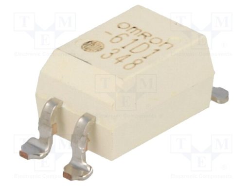 G3VM-61D1_Ρελέ: Ημιαγωγικό; SPST-NO; Iοδήγ: 25mA; 500mA; max.60VAC; max.60VDC