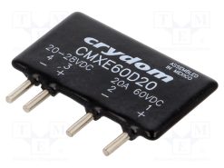 CMXE60D10_Ρελέ: Ημιαγωγικό; Uοδήγ: 20÷28VDC; 10A; 0÷60VDC; THT; SIP; Σειρά: CMX