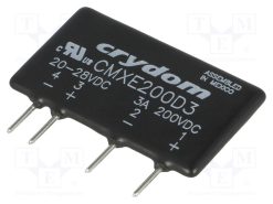 CMXE60D20_Ρελέ: Ημιαγωγικό; Uοδήγ: 20÷28VDC; 20A; 0÷60VDC; THT; SIP; Σειρά: CMX