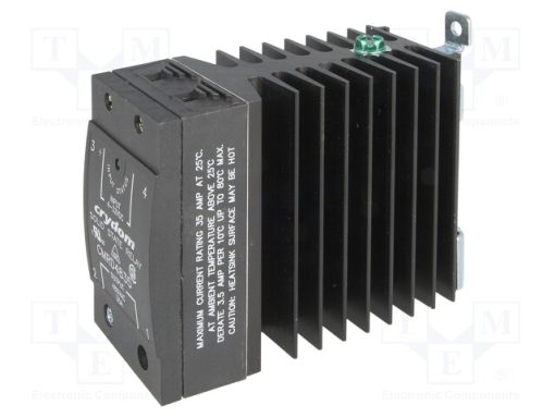 CMRD4835_Ρελέ: Ημιαγωγικό; Uοδήγ: 3÷32VDC; 35A; 48÷530VAC; Έκδοση: 1-φασικό